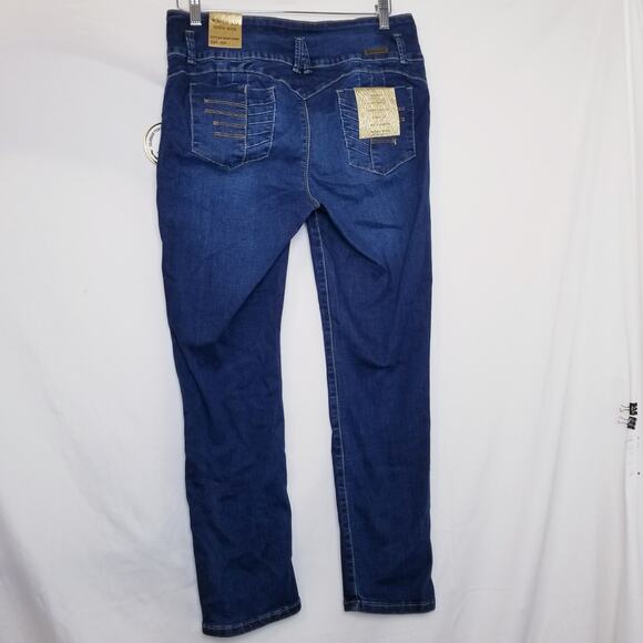 NWT's - GOGO Denim Jeans Super Stretch Skinny Columbian Push Up Jeans Size 15/32 - Picture 4 of 14